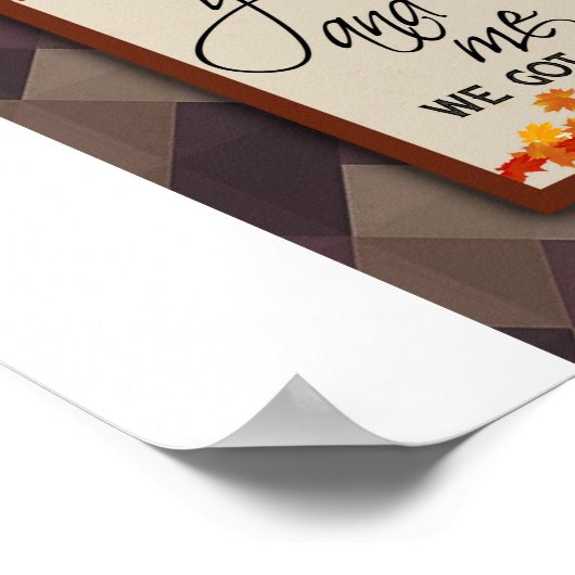 夫パーソナライズされた愛の夫への手紙 ポスター (角)