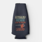 夫パーソナライズされた父葉ブロワ伝説 ボトルクーラー (正面)