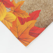 夫パーソナライズされたBからの妻への手紙 フリースブランケット (角)