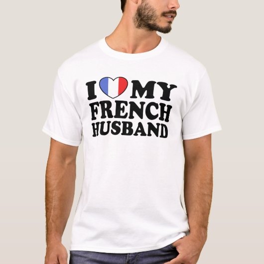 夫フランスの人 Tシャツ (正面)