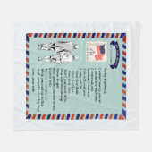 夫ラブフリースブランケット フリースブランケット (正面(横))