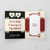 夫ルビー40周年記念ブラッククリーム写真 カード (内部)