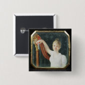 夫人のBeaumontポートレート 缶バッジ (正面&裏面)