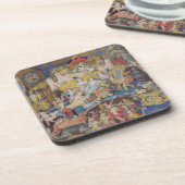 夫人のde Montespanファンのために、多分設計して下さい コースター (左側)