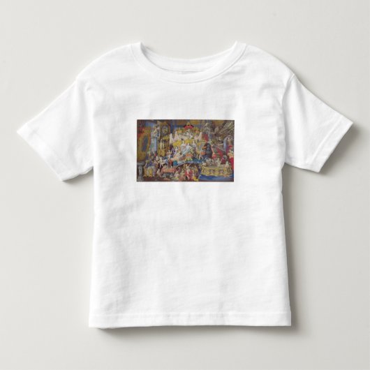 夫人のde Montespanファンのために、多分設計して下さい トドラーTシャツ (正面)