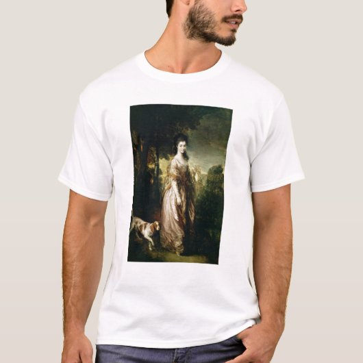 夫人のLowndes-Stonトマス・ゲインズバラ|Portrait Tシャツ (正面)