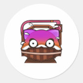 夫人は ラウンドシール (正面)