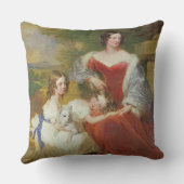 夫人サラフランシスCooperおよび彼のT32011ポートレート クッション (裏面)