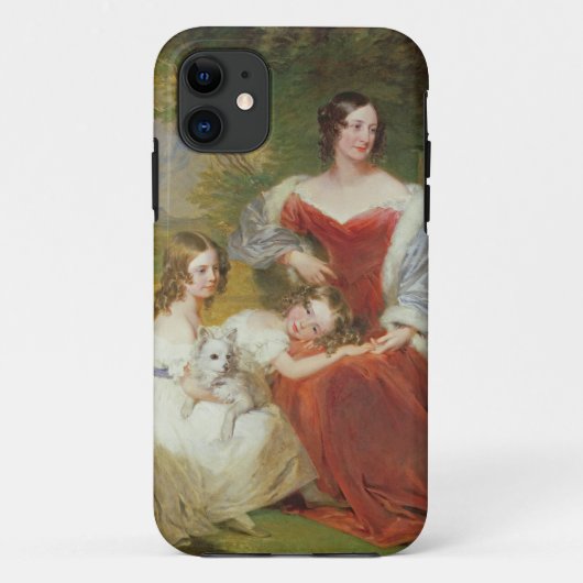 夫人サラフランシスCooperおよび彼のT32011ポートレート Case-Mate iPhoneケース (裏面)