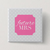 夫人ボタン 缶バッジ (正面)