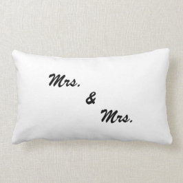 "夫人及び夫人"枕 ランバークッション