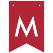 夫人大統領米国のタイポグラフィ夫人米国旗 バンティングフラッグ (第2の旗)