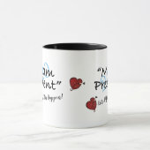 夫人大統領2020年のハートのマグ マグカップ (中央)