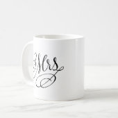 夫人新しい花嫁のマグのブライダルシャワーのギフト コーヒーマグカップ (正面左)