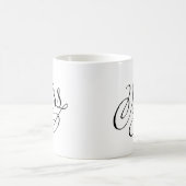 夫人新しい花嫁のマグのブライダルシャワーのギフト コーヒーマグカップ (中央)