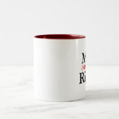 夫人(常に)右のマグ ツートーンマグカップ (中央)