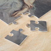 夫人C.W.Stoughton (d.1907)のポートレート、3 quar ジグソーパズル (側面)