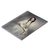夫人C.W.Stoughton (d.1907)のポートレート、3 quar ノートブック (左側)