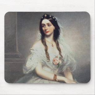 夫人C.W.Stoughton (d.1907)のポートレート、3 quar マウスパッド
