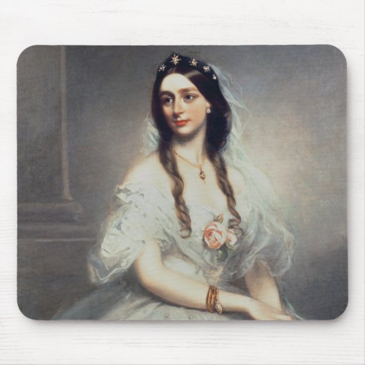 夫人C.W.Stoughton (d.1907)のポートレート、3 quar マウスパッド (正面)