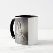 夫人C.W.Stoughton (d.1907)のポートレート、3 quar マグカップ (正面左)