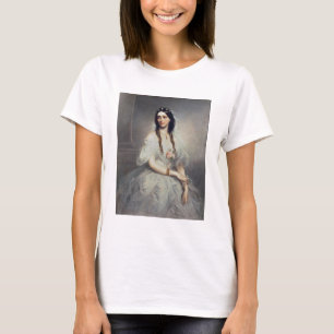 夫人C.W.Stoughton (d.1907)のポートレート、3 quar Tシャツ