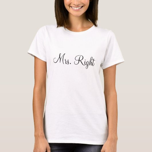 夫人Right Tシャツ (正面)