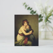 夫人Vigee-Lebrunおよび彼女の娘 ポストカード (スタンド正面)