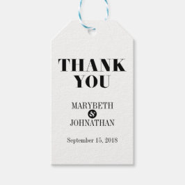 夫妻のモダン有はっきりした無結婚ラベル ギフトタグ