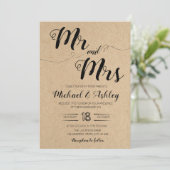 夫妻の結婚テーマ招待 招待状 (スタンド正面)