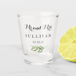 夫妻の結婚氏名及び年月日 ショットグラス