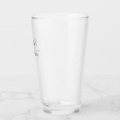 夫妻 |スクリプモダントパーソナライズされた タンブラーグラス (左)