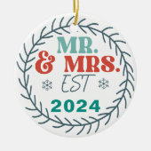 夫妻 セラミックオーナメント (正面)