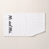 夫妻 バスタオルセット (ハンドタオル)