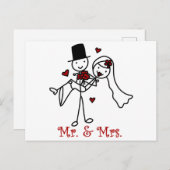 夫妻 ポストカード (正面/裏面)