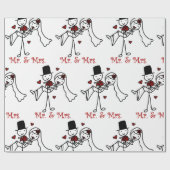 夫妻 ラッピングペーパー (フラット)