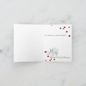 夫妻 | Rubyハート紙吹雪 サンキューカード (内部)