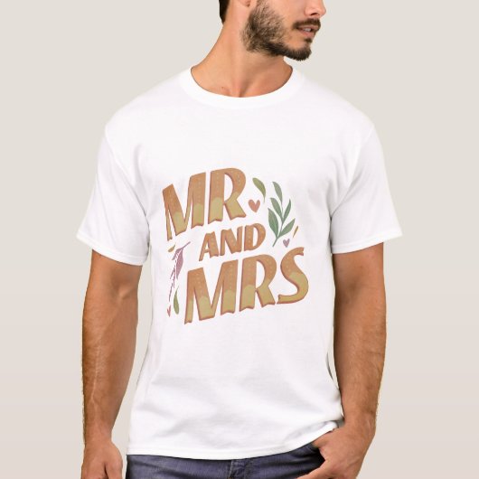 夫妻 Tシャツ (正面)