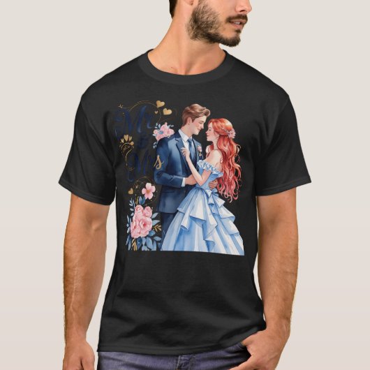 夫妻 Tシャツ (正面)