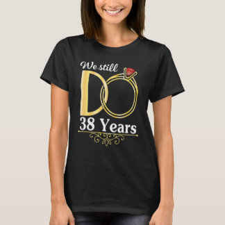 夫婦が一緒に38年結婚するA Tシャツ