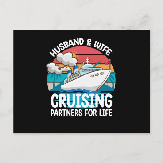 夫婦で一生のクルージングパートナー ポストカード (正面)