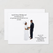 夫婦になること 招待状 (正面/裏面)