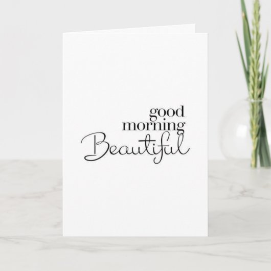 *夫婦になれてとても幸せだ**結婚ズ カード (正面)