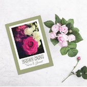 夫婦に！カスタム婚約おめでとうカード カード