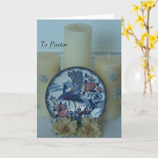 夫婦に カード (黄色い花)