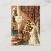 夫婦のためのカトリック結婚祈り エンクロージャーカード (正面)