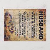 夫婦のための装飾 | 結婚記念日のプレゼント 案内ポストカード (正面)