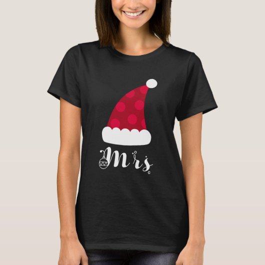 夫婦のクリスマス Tシャツ (正面)