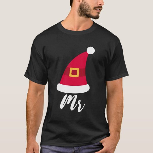 夫婦のクリスマス Tシャツ (正面)