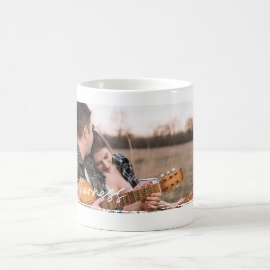 夫婦の名前の写真マグカップ コーヒーマグカップ (中央)